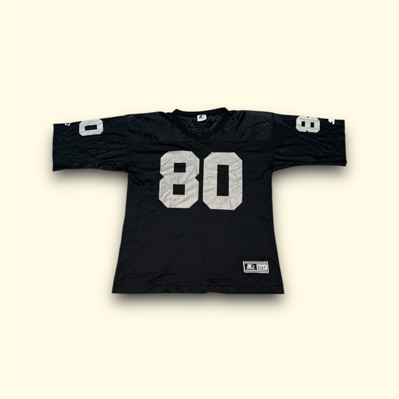 STARTER Other - Vintage Oakland Raiders Jerry Rice NFL STARTER jersey black men’s XL